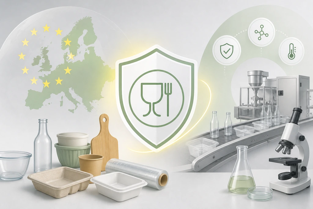 Normativas europeas de seguridad para materiales en contacto